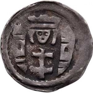 Uhry, Bela IV., 1235 - 1270, AR Denár, Husz.336, Unger.256, RBS.515, 0.602g,