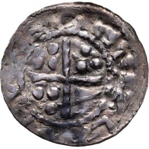 Boleslav I., knížetem v Čechách 935 - 972, Denár, Ca.11, podobný jako F.II/5 (68-69), 1.015g,
