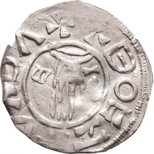 Boleslav II., knížetem v Čechách 972 - 999, Denár, Ca.120, F.II/24 (146) - ONC pod kaplicí,