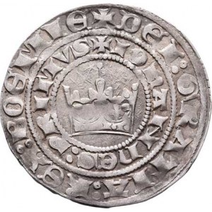 Jan Lucemburský, 1310 - 1346, Pražský groš, Cn.1, rubní značka Ně.2, 3.780g,