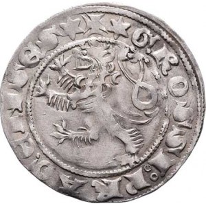 Jan Lucemburský, 1310 - 1346, Pražský groš, Cn.1, rubní značka Ně.2, 3.780g,