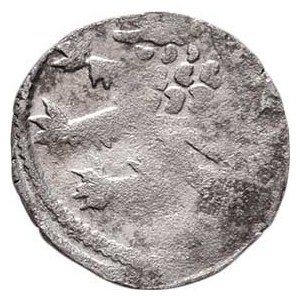 Vratislav - městská ražba, Karel I.(IV.), 1346 - 1378, Haléř - český lev / orlice, bez opisů, Sa.3