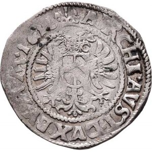 Rudolf II., 1576 - 1612, Bílý groš 1612, K.Hora-Škréta, J.18a, MKČ.378,