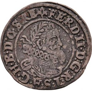 Ferdinand II., 1619 - 1637 (Mince dobrého zrna), 3 Krejcar 1625 HDM, Zaháň, jako MKČ.1133, ale nezn