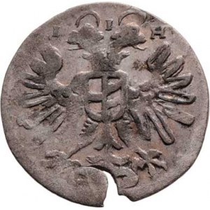 Ferdinand II., 1619 - 1637 (Mince dobrého zrna), Grešle 1624 IIH, Nisa-Huser, MKČ.1097, dvě variant