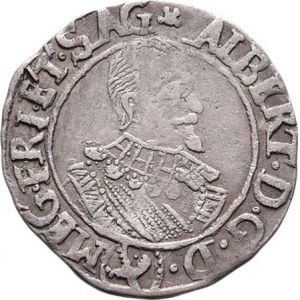 Valdštejn Albrecht, 1624 - 1634, 3 Krejcar 1632, Jičín-Steinmüller, Ne.86, Meyer.320,