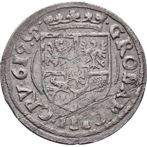 Krnov, Jan Jiří, 1607 - 1624, 3 Krejcar (1)619 CP, Sa.127 (obr.26), Kop.5922,