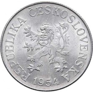 Československo 1953 - 1960, 10 Haléř 1954, KM.38 (hliník), 1.183g, nep.hr.,