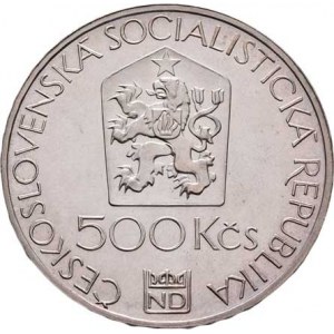 Československo 1961 - 1990, 500 Koruna 1983 - 100 let Národního divadla, KM.112