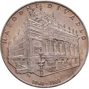 Československo 1961 - 1990, 100 Koruna 1983 - 100 let otevření Národního divadla,