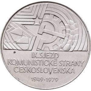 Československo 1961 - 1990, 50 Koruna 1979 - 30 let IX.sjezdu KSČ, KM.98 (Ag700,