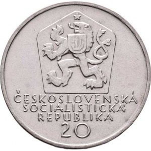 Československo 1961 - 1990, 20 Koruna 1972 - 100 let úmrtí Andreje Sládkoviče,