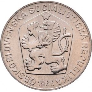 Československo 1961 - 1990, 10 Koruna 1966 - 1100 let Velké Moravy, KM.61 (Ag500,