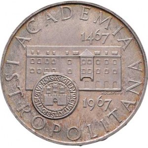 Československo 1961 - 1990, 10 Koruna 1967 - Akademia Istropolitana v Bratislavě,