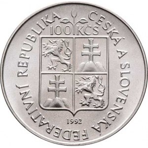 Československo 1990 - 1993, 100 Koruna 1992 - Moravské zemské muzeum v Brně,
