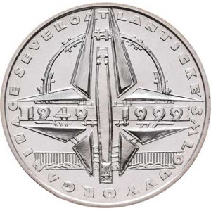 Česká republika, 1993 -, 200 Koruna 1999 - vstup ČR do NATO, KM.34 (Ag900,