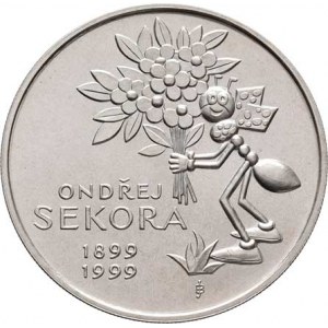 Česká republika, 1993 -, 200 Koruna 1999 - Ondřej Sekora / Ferda Mravenec,