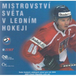 Česká republika, 1993 -, Sada oběhových mincí v původní etui - ročník 2004,