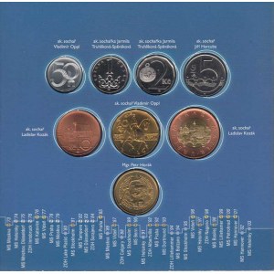 Česká republika, 1993 -, Sada oběhových mincí v původní etui - ročník 2004,
