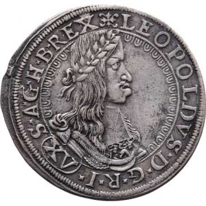 Leopold I., 1657 - 1705, XV Krejcar 1662 CA, Vídeň-Cetto, Höll.62.6.13,