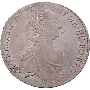 Marie Terezie, 1740 - 1780, Tolar 1763, Hall, M-A.264, N.26, 27.997g, drobné vady