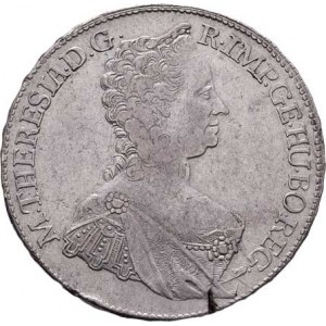 Marie Terezie, 1740 - 1780, 1/2 Tolar 1765, Vídeň, M-A.266, N.28, 13.965g,