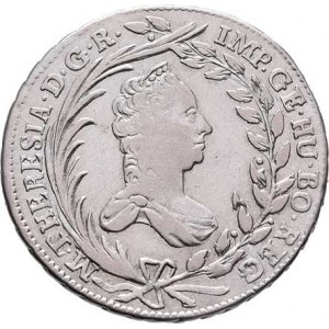 Marie Terezie, 1740 - 1780, 20 Krejcar 1763, Vídeň, N.30, KM.1953, 6.565g,