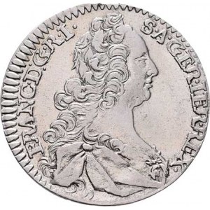 František I. Lotrinský, 1745 - 1765, VI Krejcar 1747 H-A, Hall, N.13, M-A.248, 3.068g,