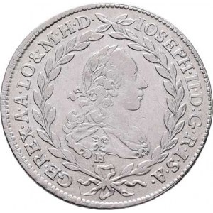 Josef II., (1765 -) 1780 - 1790, 20 Krejcar 1772 H/S-C, Günzburg, P.9, M-A.274,