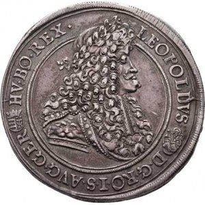 Leopold I., 1657 - 1705, Tolar 1693 KB, Nech.1084, Husz.1373 - lví hlava