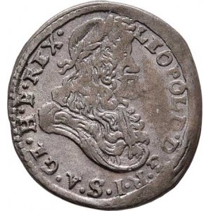 Leopold I., 1657 - 1705, Poltura 1703 NB, Nagybanya-Block (bez zn. mincm.),