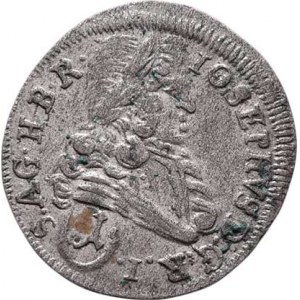 Josef I., 1705 - 1711, Krejcar 1711 IFK, Hermannstadt-Kraft, M-A.211,