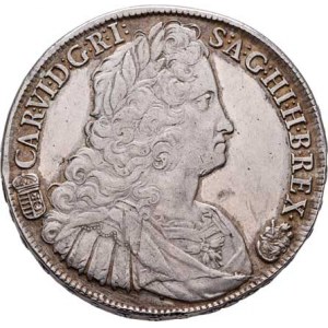 Karel III.(VI.), 1711 - 1740, Tolar 1738 KB, Kremnice, Hal.556, Husz.1606, 28.762g,