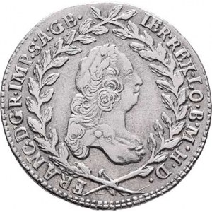 František I. Lotrinský, 1745 - 1765, 20 Krejcar 1761 NB, Nagybanya, N.26, Husz.1800,