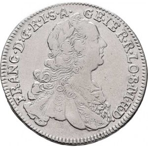 František I. Lotrinský, 1745 - 1765, XVII Krejcar 1761 KB, Kremnica, N.27, Husz.1803,