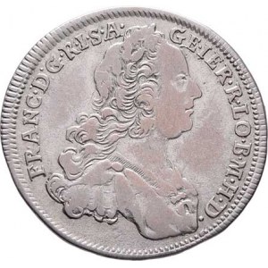 František I. Lotrinský, 1745 - 1765, VII Krejcar 1764 KB, Kremnica, N.30, Husz.1812,