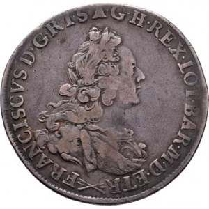 František I. Lotrinský, v Toskánsku 1737 - 1765, Francescone (10 Paoli) 1759 PISIS, Cr.8a, podobný