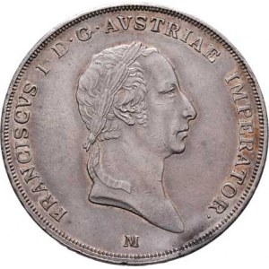 František II., 1792 - 1835, Scudo 1822 M, Milán, M-A.318, P.24, 25.969g,
