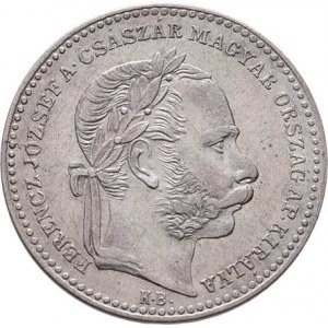 Rakouská a spolková měna, údobí let 1857 - 1892, 20 Krejcar 1869 KB - dlouhý opis, 2.536g, nep.hr.,