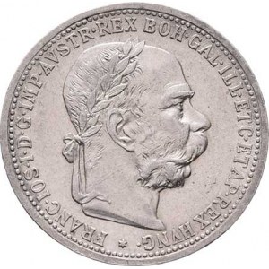 Korunová měna, údobí let 1892 - 1918, Koruna 1894, 4.933g, dr.hr., nep.rysky, pěkná patina