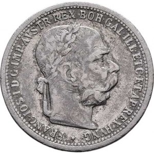 Korunová měna, údobí let 1892 - 1918, Koruna 1894 - patrně dobové falzum, pouze 3.977g,