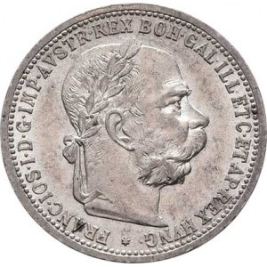 Korunová měna, údobí let 1892 - 1918, Koruna 1899, 4.973g, nep.hr., nep.rysky, skvrnky,