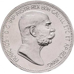 Korunová měna, údobí let 1892 - 1918, Koruna 1908 - jubilejní - prvoražba, 4.906g