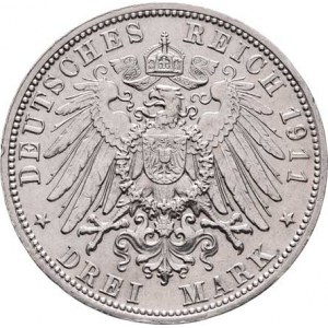 Bavorsko, Luitpold - princ regent, 3 Marka 1911 D - 90.narozeniny, Mnichov, KM.517