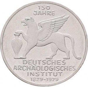 Německo - BRD, 1949 -, 5 Marka 1979 J - 150 let archeologického institutu,