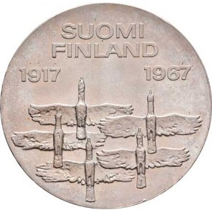 Finsko, republika, 1917 -, 10 Marka 1967 SH - 50 let nezávislosti, KM.50