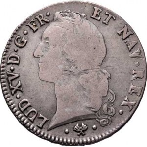 Francie, Ludvík XV., 1715 - 1774, Ecu 1767 L, Bayonne, KM.512.12 (Ag917), 28.868g,
