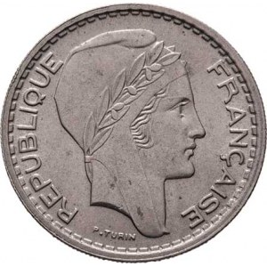 Francie, IV.republika, 1945 - 1958, 10 Frank 1948 B, KM.909.1 (CuNi) - menší hlava,