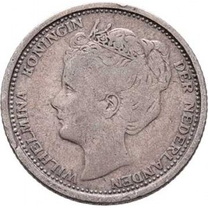 Nizozemí, Wilhelmina, 1890 - 1948, 10 Cent 1905, KM.136 (Ag640), 1.358g, nep.hr.,