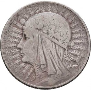 Polsko, republika, 1918 -, 5 Zlotých 1932 - Jadwiga, Y.21 (Ag750), 10.933g,